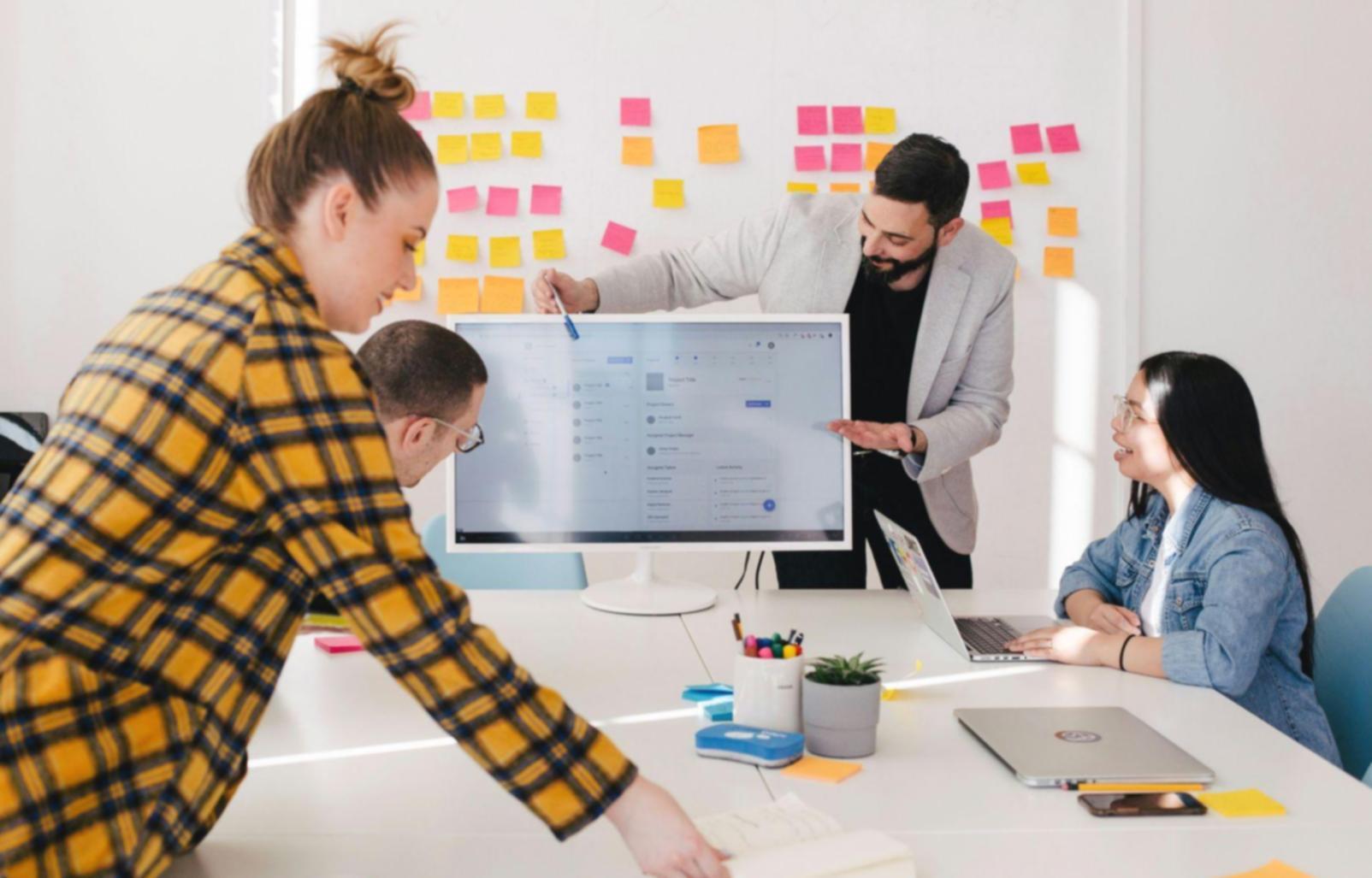 Analyse de données financières sur écran